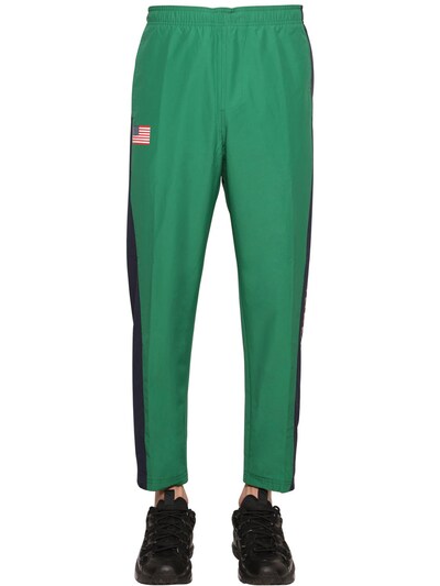 Polo Ralph Lauren Freestyle Nylon Pants In Green