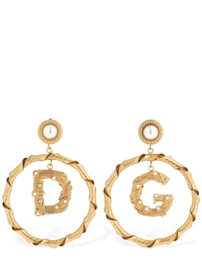 dolce gabbana hoop earrings