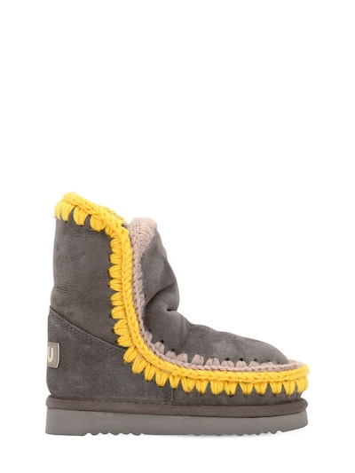 Mou - Eskimo suede shearling boots 