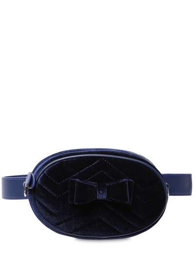 velvet fanny pack