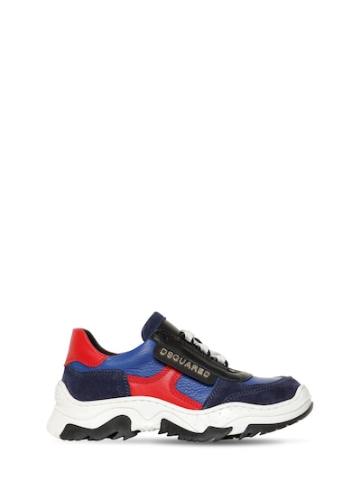 Dsquared2 - Leather lace-up sneakers 