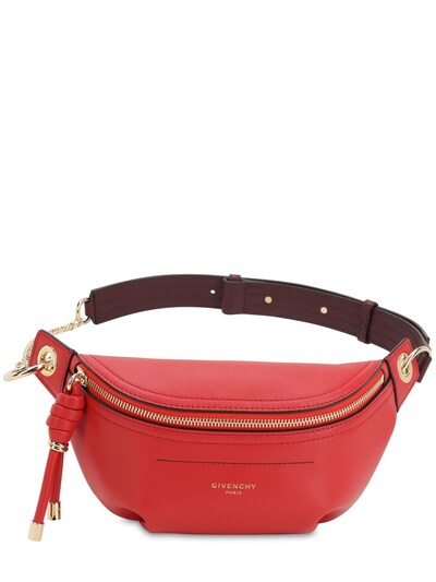 GIVENCHY SMALL WHIP SMOOTH LEATHER BELT BAG,70IA5P005-NJI20