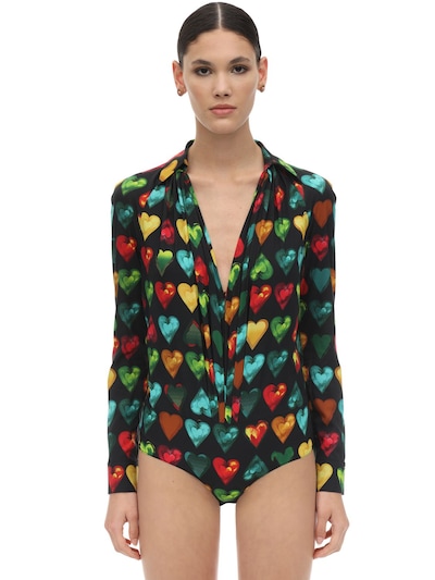 multicolor bodysuit