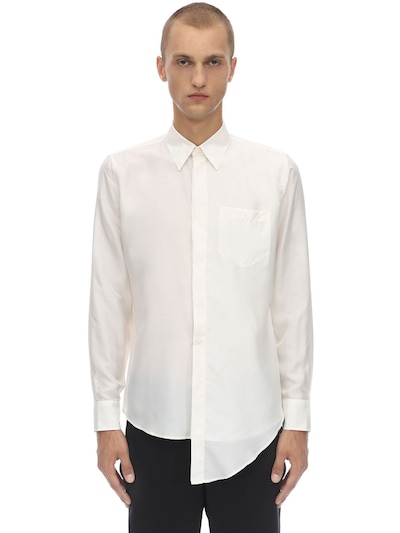 givenchy silk shirt