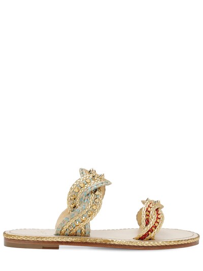 woven rope sandals