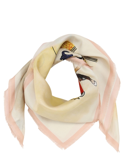 lanvin scarf silk