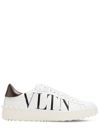 VALENTINO GARAVANI 20毫米"OPEN VLTN"皮革运动鞋,70IAG2002-QTAX0