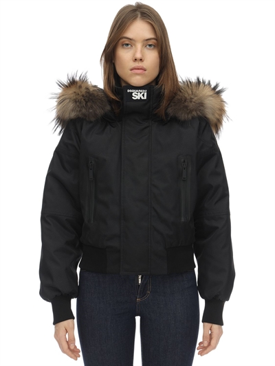 doudoune dsquared2 fourrure