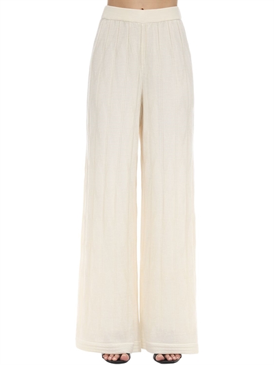 pantaloni maglia di lana