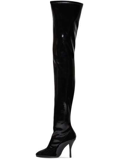 stuart weitzman vinyl boots