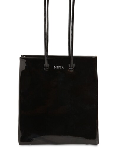 black vinyl bag