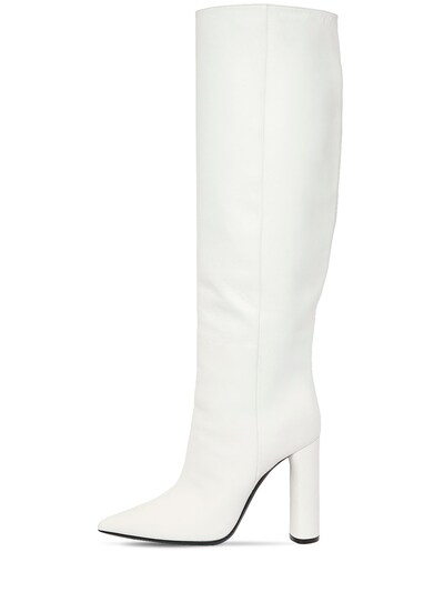 casadei white boots