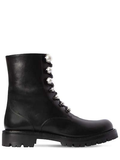 rene caovilla combat boots