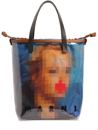 glossy tote bags