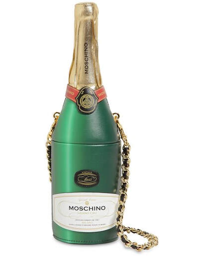 moschino champagne bottle bag