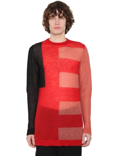 rick owens mohair sweater