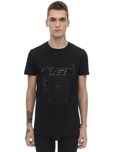 philipp plein credit card t shirt