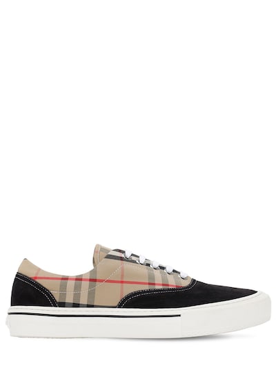 burberry sneakers black