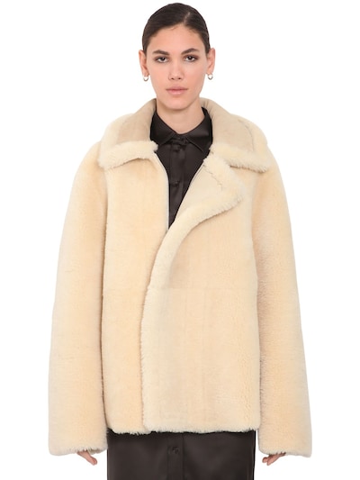 bottega veneta shearling jacket