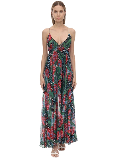 viscose maxi dress