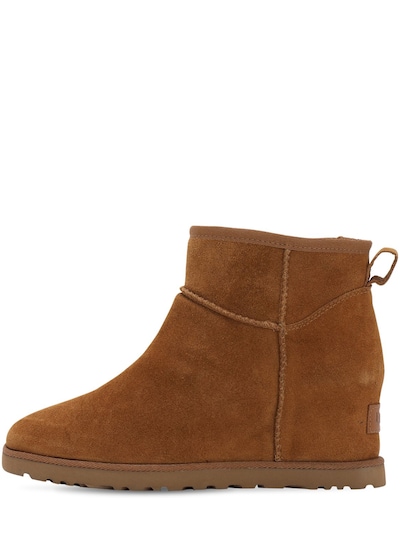 Ugg 60mm Femme Shearling Boots In Tan