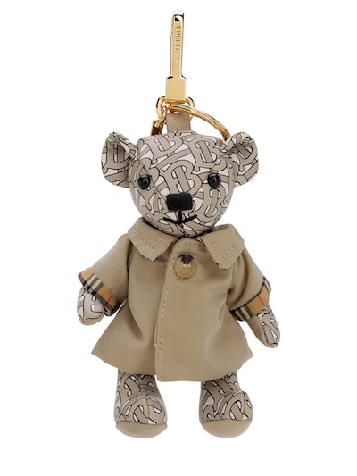 BURBERRY THOMAS MONOGRAM TRENCH COAT KEY CHAIN,70ID1H051-QTE0MZU1