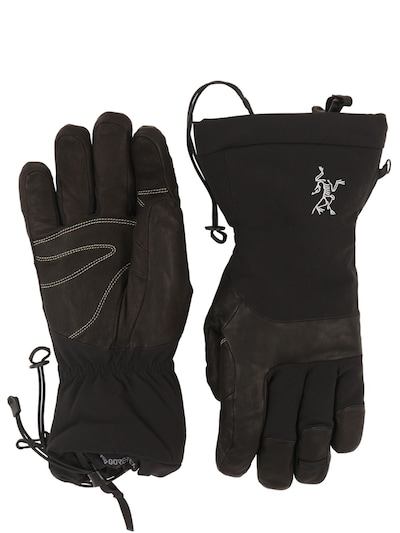 Arc'teryx Fission Sv Nylon Gloves In Black