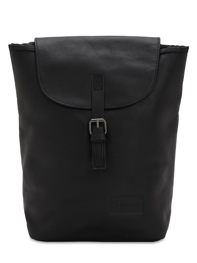Eastpak 10.5l Casyl Leather Backpack In Black