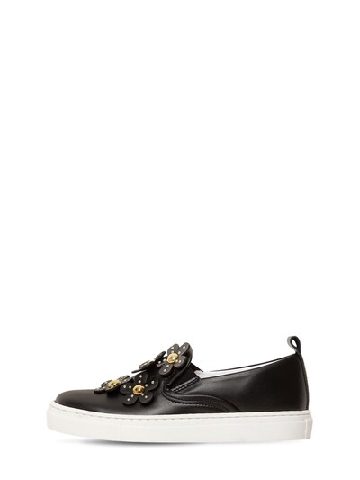 Little Marc Jacobs - Leather slip on 