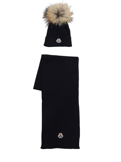 ensemble bonnet echarpe moncler