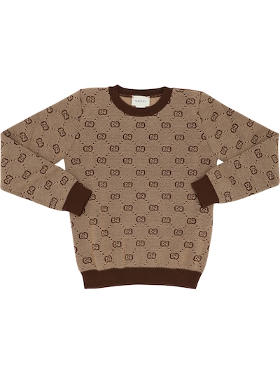 gucci sweater brown