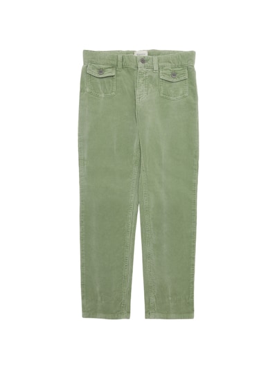 light green corduroy pants