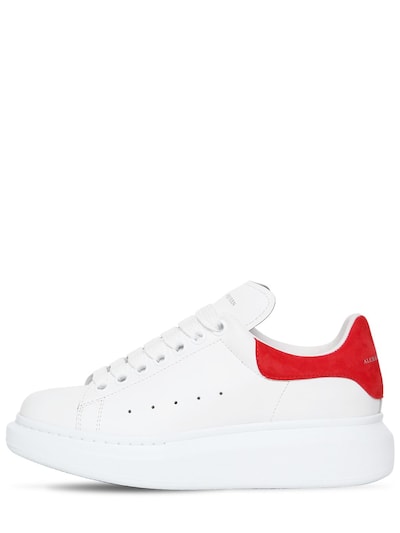 white red sneakers