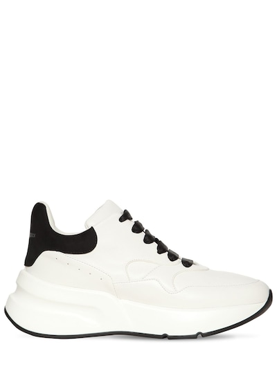 white sneakers running