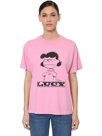 Marc Jacobs Lucy Printed Cotton Jersey T-shirt