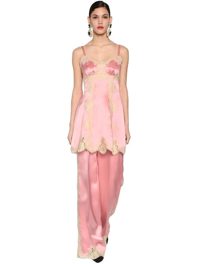 dolce gabbana pink dress