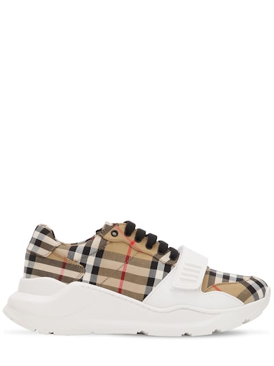 burberry canvas sneakers