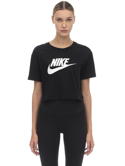 cropped nike t shirt