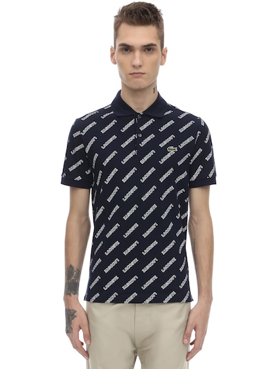 lacoste all over print