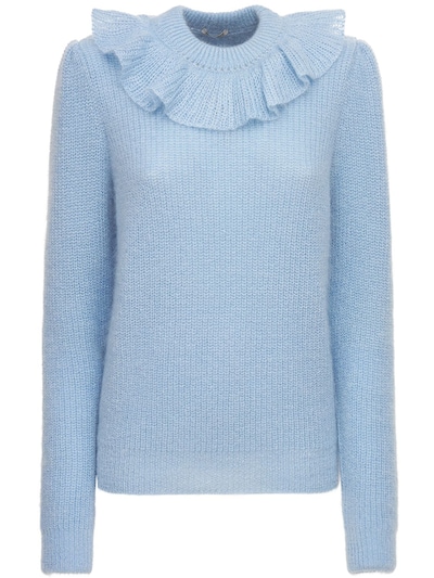 miu miu mohair cardigan