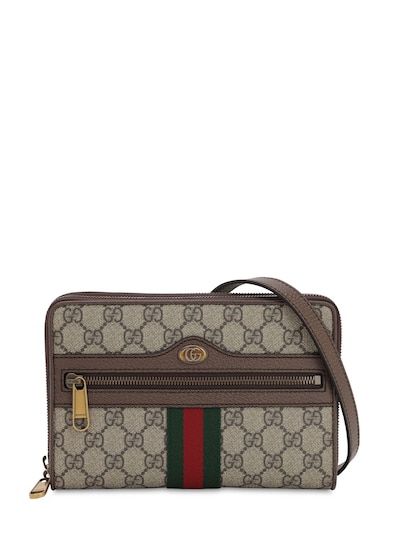 gucci beige gg supreme ophidia bag