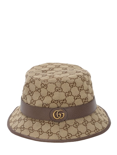 “GG”棉质帆布渔夫帽