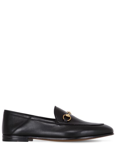Gucci - 10mm brixton leather loafers 