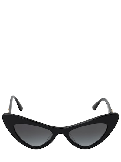 dolce & gabbana cat eye acetate sunglasses