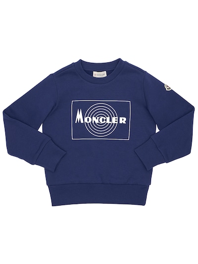 moncler sweatshirt blue