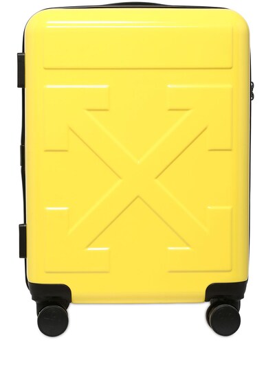 OFF-WHITE ARROW LOGO EMBOSSED PVC TROLLEY,70IIUD022-NJA2MA2