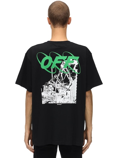 off white t shirt luisaviaroma