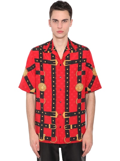 Versace Shirt Red on Sale, 53% OFF ...