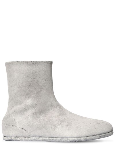 maison margiela tabi boots white