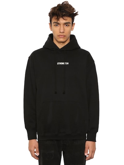 vetements reverse hoodie